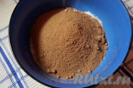 Добавить какао.