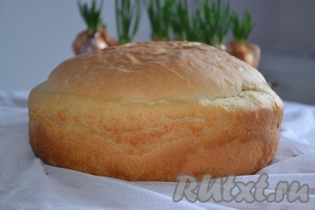 Постный хлеб на сухих дрожжах в духовке