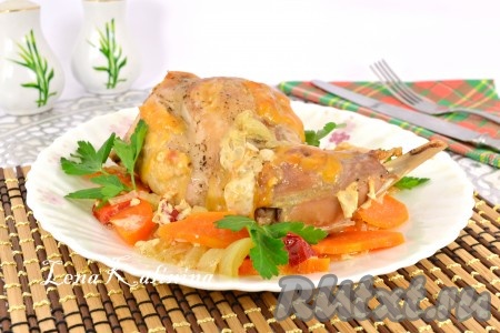 Рецепт кролика в молоке