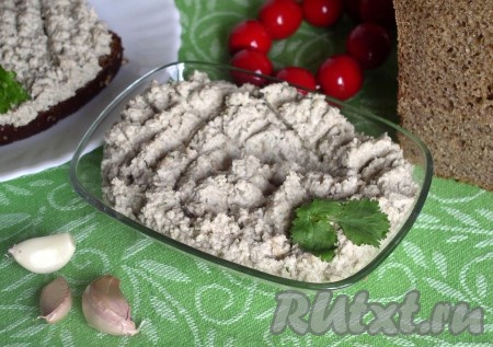 Паштет из семян подсолнечника