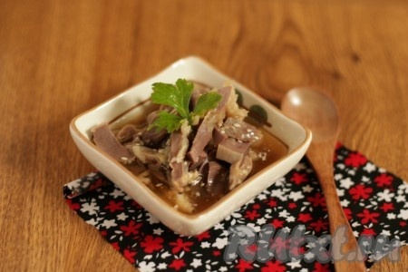 Закуска из куриных желудков