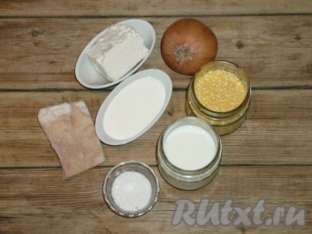 Ингредиенты для приготовления бануша