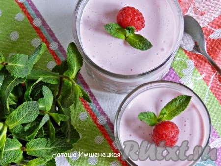 Малиновый мусс