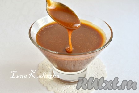 Карамельный соус в домашних условиях